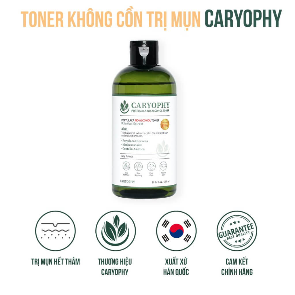 Nước Hoa Hồng Caryophy Portulaca Toner 210ml
