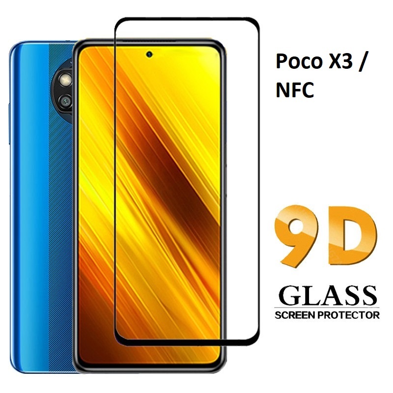 Kính cường lực Xiaomi Poco X3 / Poco X3 NFC (Full Màn, Full keo)