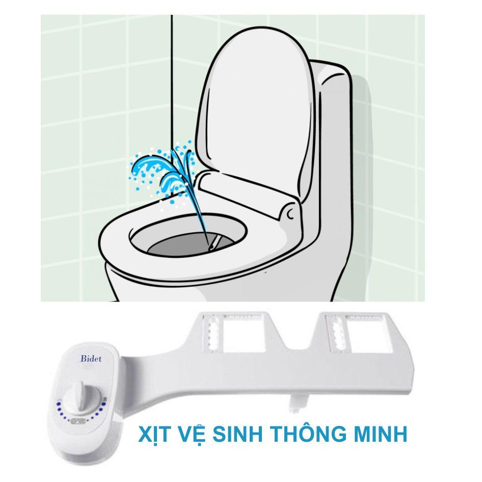 Vòi xịt rửa thông minh Gangang (100% Hàn Quốc) biến bồn cầu Việt thành bồn cầu Hàn Quốc
