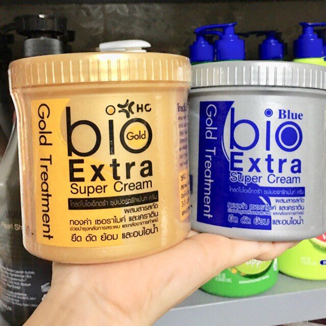 Ủ tóc Bio Gold Extra Super Cream Siêu Mượt Thái Lan 500ml