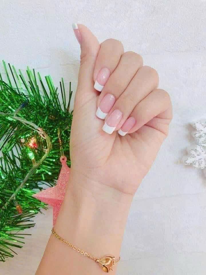 Móng nối Fench đầu móng hộp 100 pcs