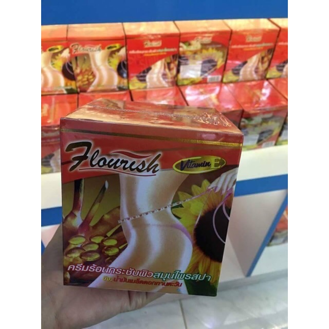 Kem đánh tan mỡ body Flourish Thái Lan 500gr