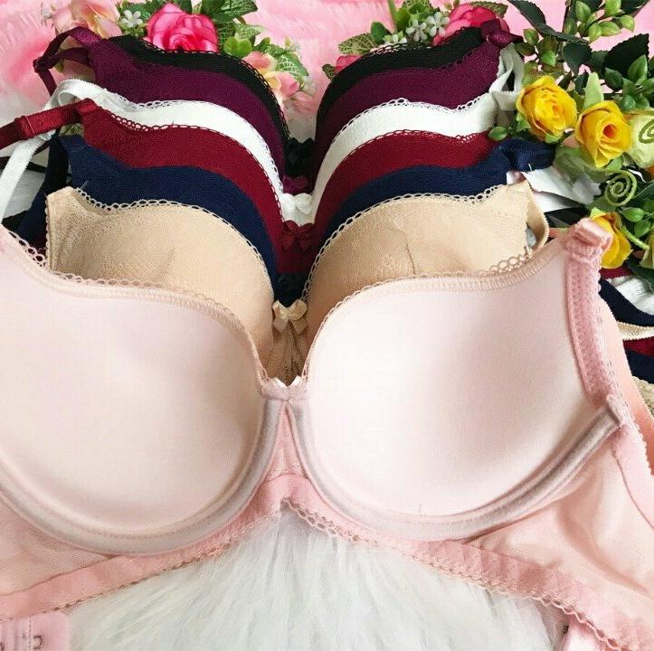 Combo 2 áo ngực mút ép mỏng, ren lưới mềm mại.