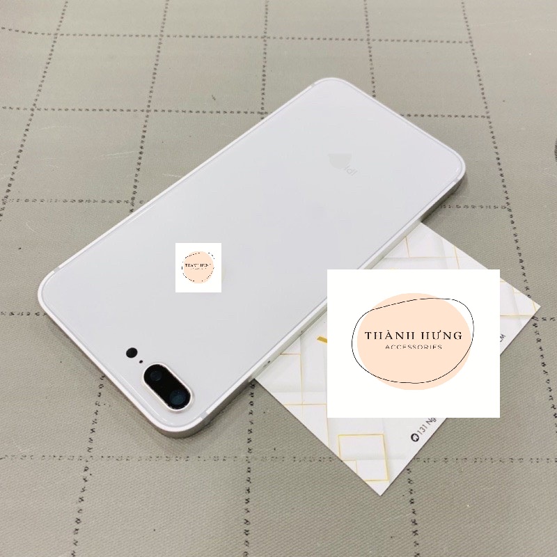 vỏ độ dành cho 7plus lên điện thoại 8plus cạnh vuông cực đẹp