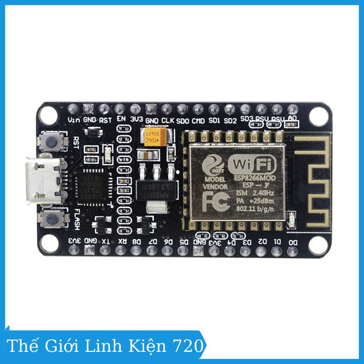 Module thu phát wifi IOT ESP8266 V12 Mini CP2102