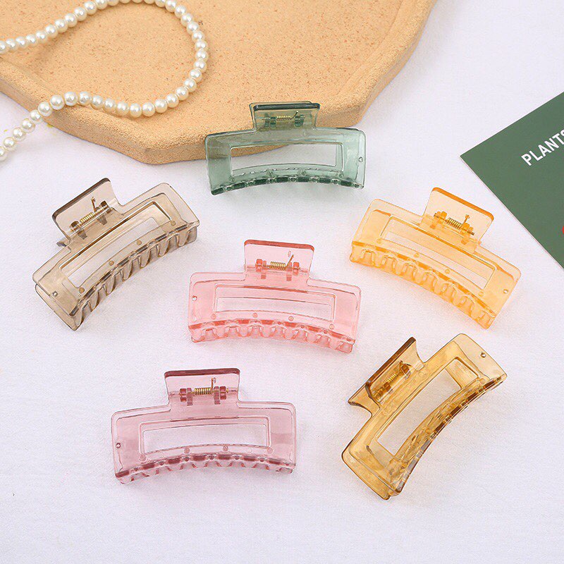 COMBO 12 KẸP TÓC CÀNG CUA TRONG SUỐT CAO CẤP (SET12 Chiếc)