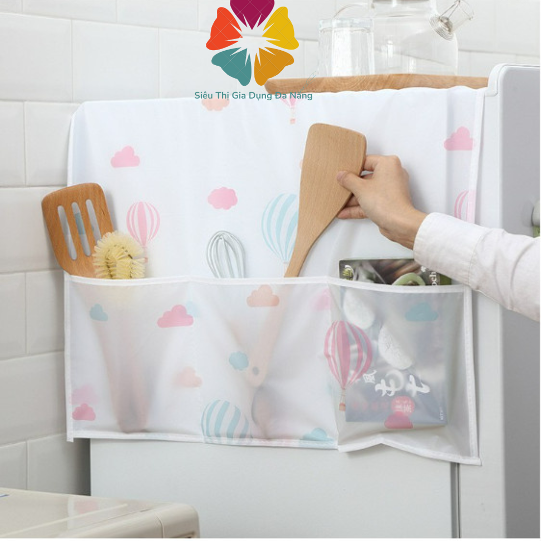 Miếng phủ tủ lạnh tránh bụi bẩn, tấm che tủ lạnh, máy giặt tiện lợi