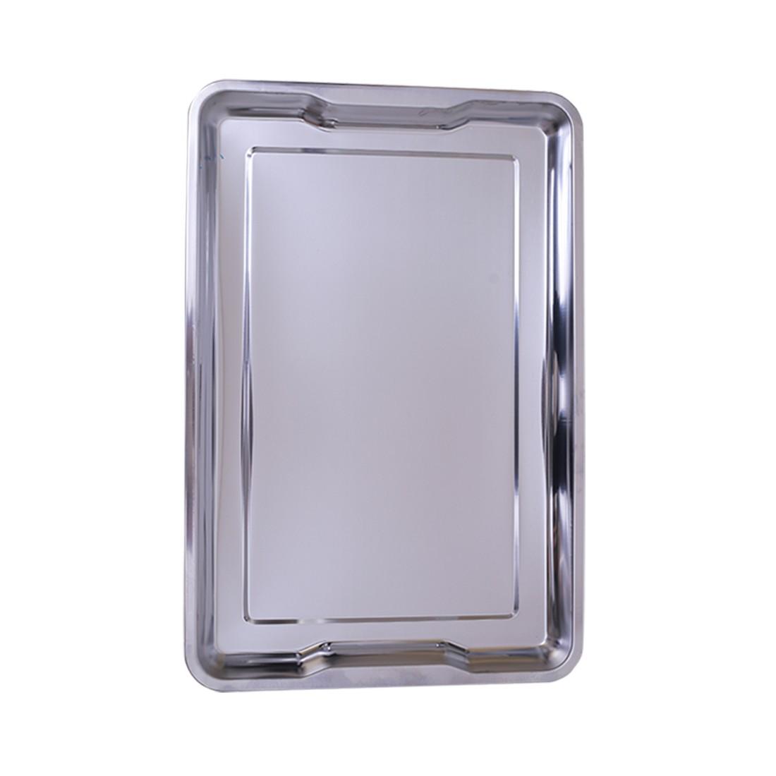 Khay phẳng tủ cơm bằng inox kích thước 40x60