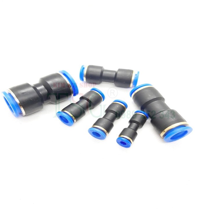 (Combo 5 cái ) Nối giảm ống PG Các loại ( nối ống PU, PE,... các loại ) .