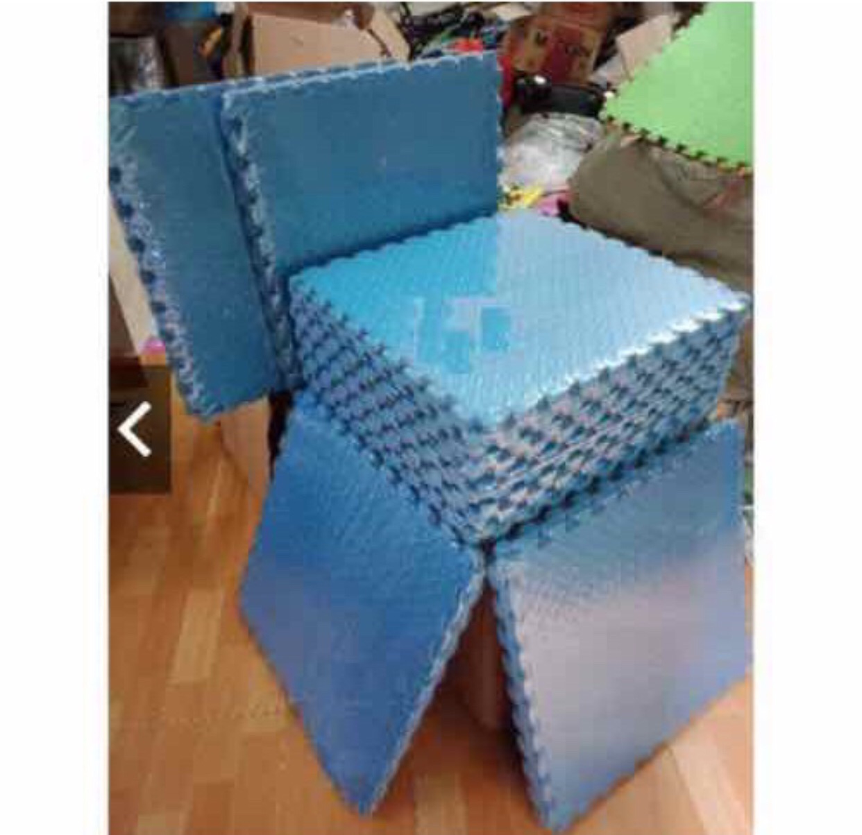 Thảm xốp lót sàn Vân khế bộ 4 tấm
