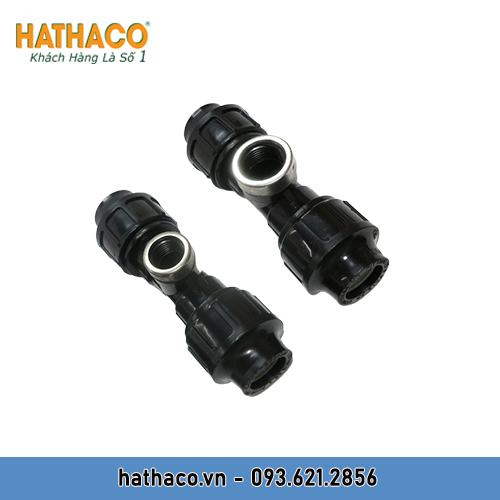Tê 20 Ren Trong 20 (ren 1/2") HATHACO Dùng Cho Ống HDPE
