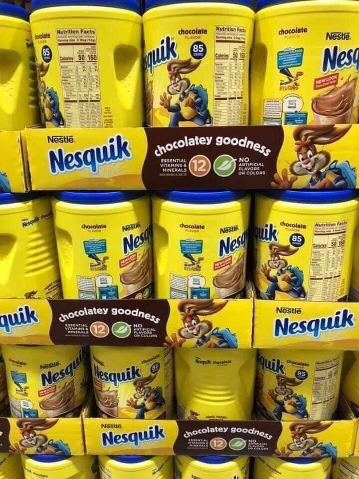 [HÀNG NHẬP MỸ] BỘT CACAO NESQUIK NESTLE 1.275KG