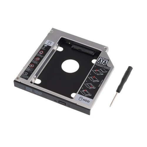 Khay ổ Cứng Caddy Bay SATA Mỏng và Dày (Gắn Thêm Ổ Cứng Cho Laptop)