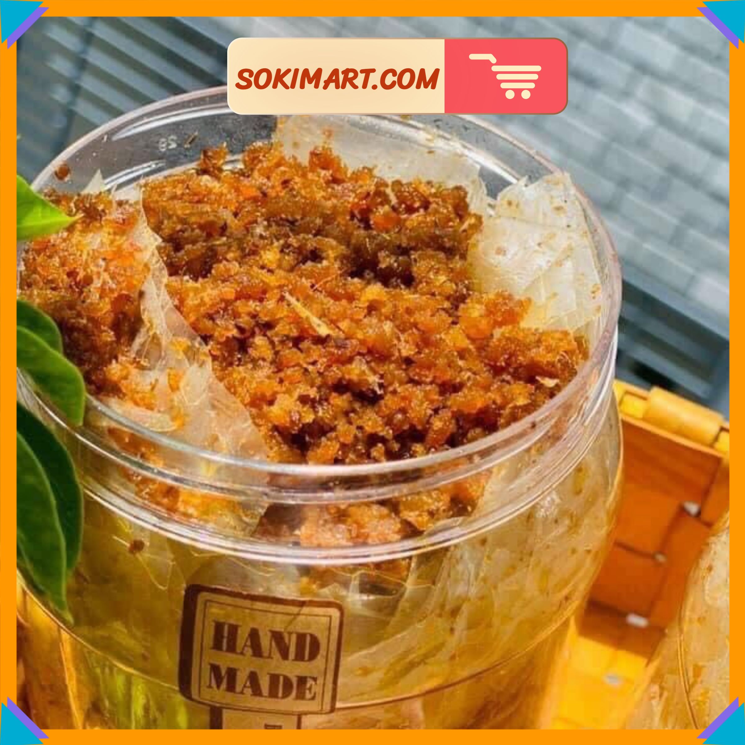 Bánh tráng tôm cháy tỏi - 370g