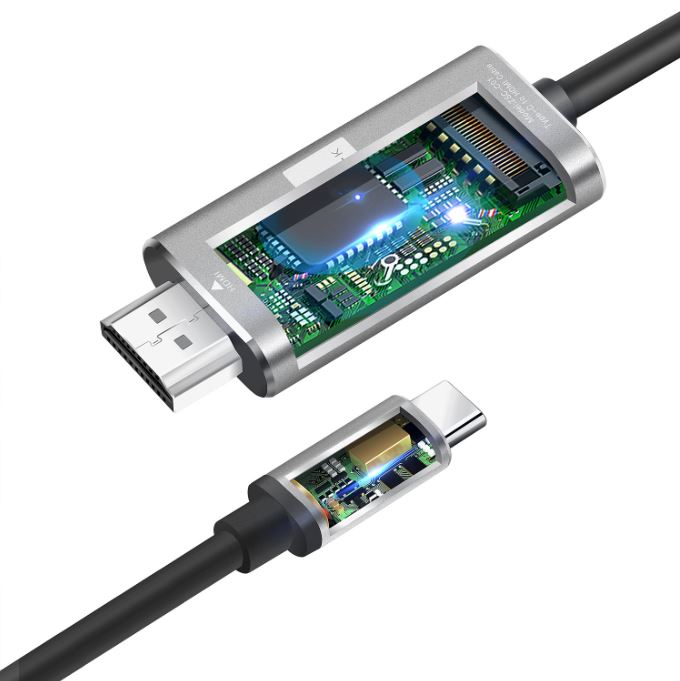 Cáp chuyển đổi USB Type C to HDMI 4K@60Hz