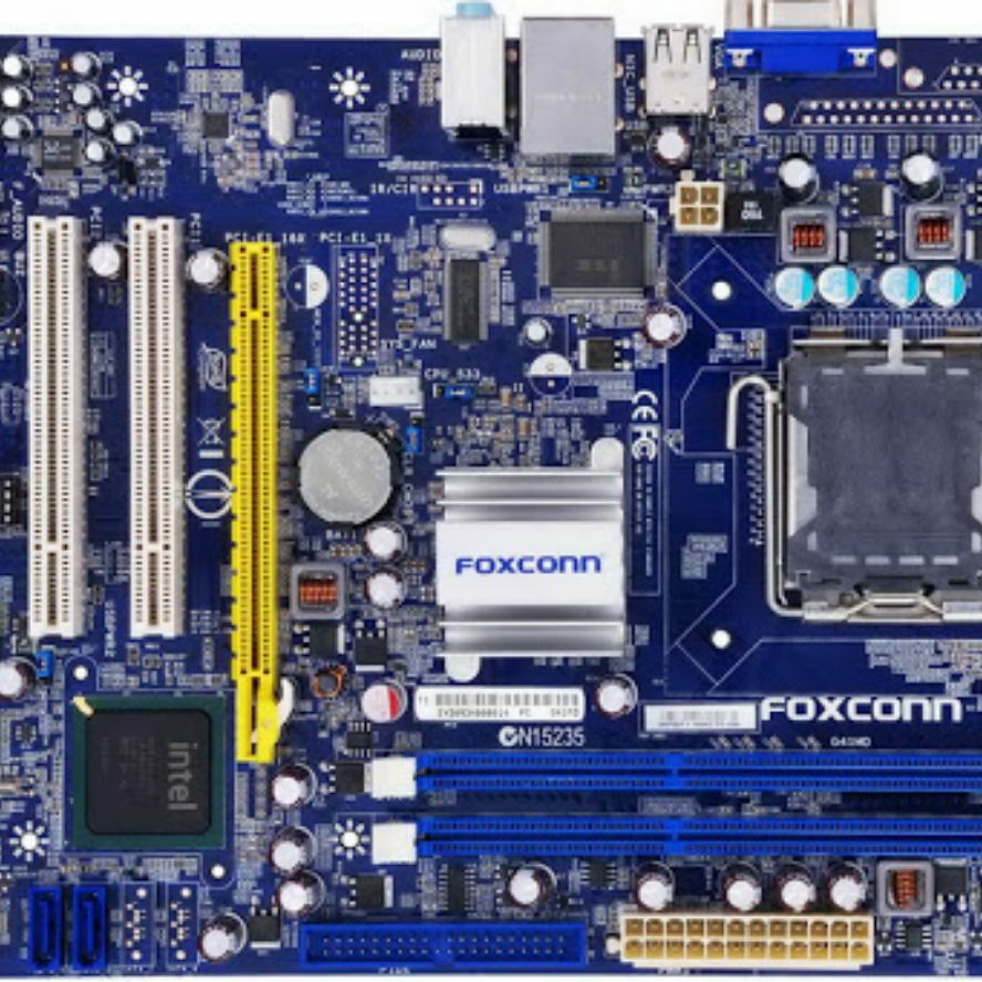 Mainboard g41 foxconn g41md chạy cpu 775 hoặc 771