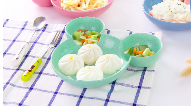 Bát ăn dặm hình gấu cho bé siêu đáng yêu
