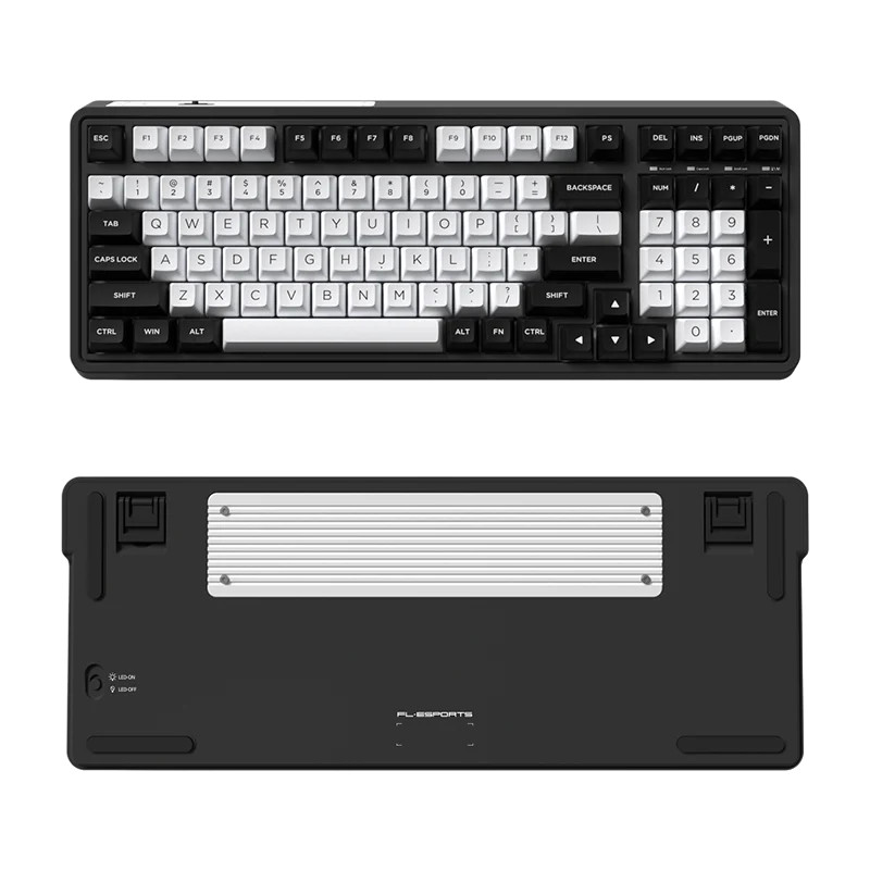 Bàn phím FL-Esport CMK99 3 mode kết nối Bluetooth/Type C/ Usb 2.4Ghz, led RGB Hotswap