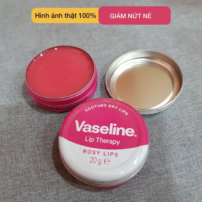 Sáp Dưỡng Môi Mềm Mượt Vaseline Lip Therapy 20g