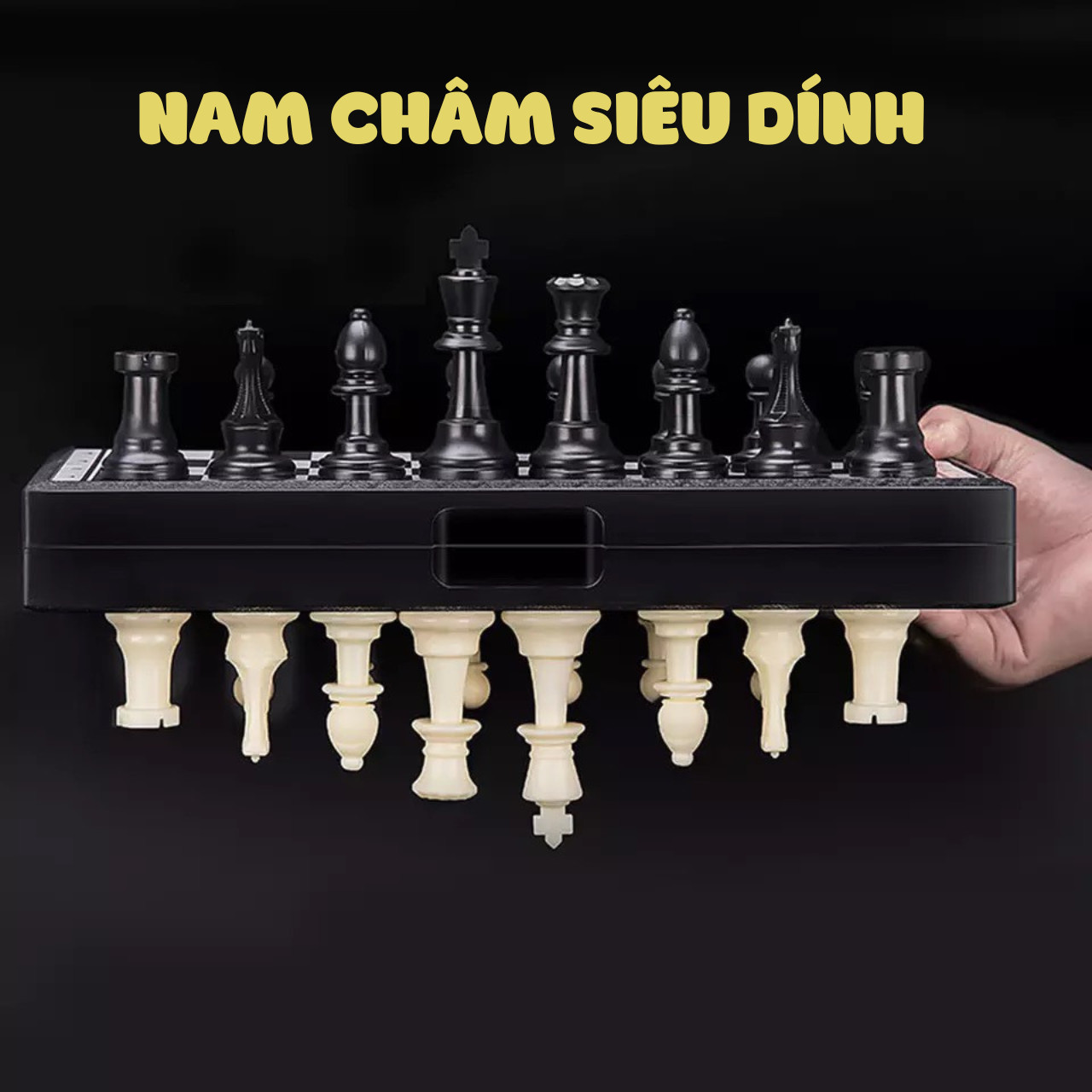 Đồ Chơi Board Game Cờ Vua quốc Tế Nam Châm Có Bàn Cờ Gấp Gọn Nhiều Size Lựa Chọn, Chess Cờ Vua Phát Triển Chiến Thuật Thi Đấu Quốc Tế