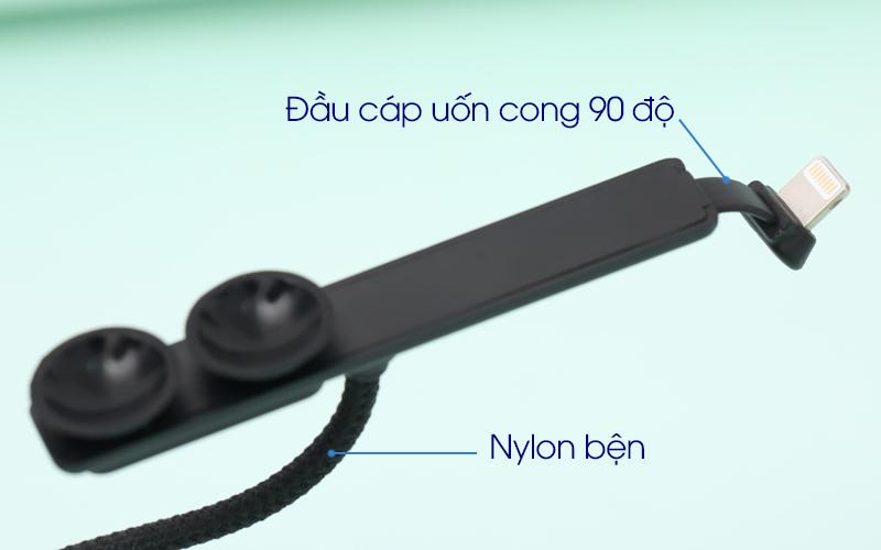 Cáp Lightning tth2 Đen