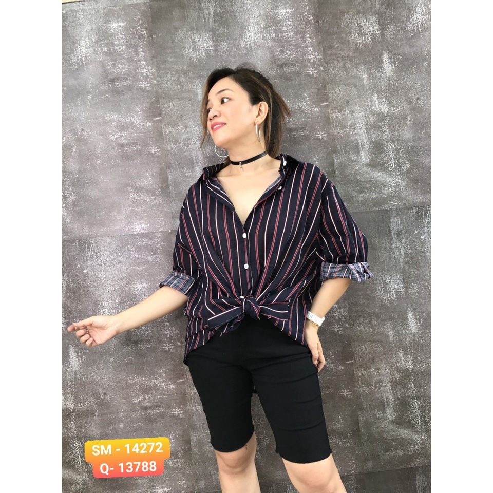 Quần BIG SIZE ngố 5 tấc trơn KO rách 13788