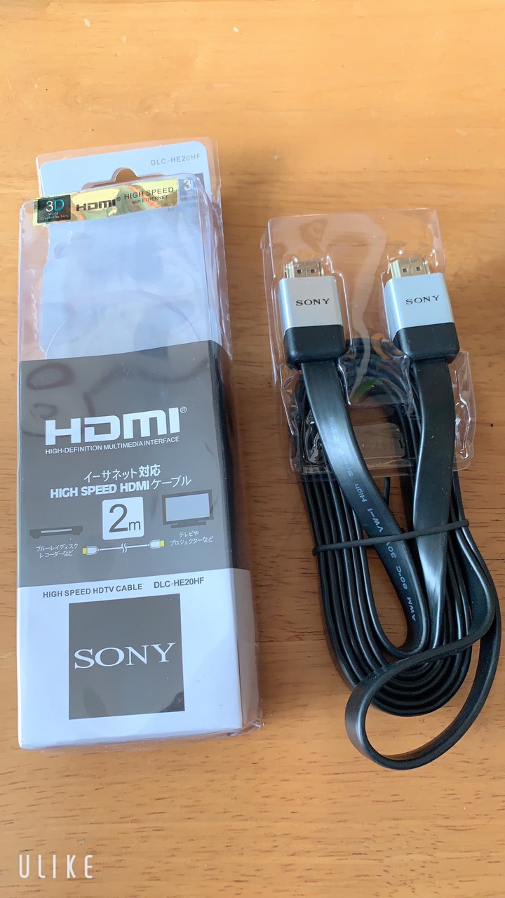 [HCM]dây cáp HDMI Sony 2 Mét chính hãng