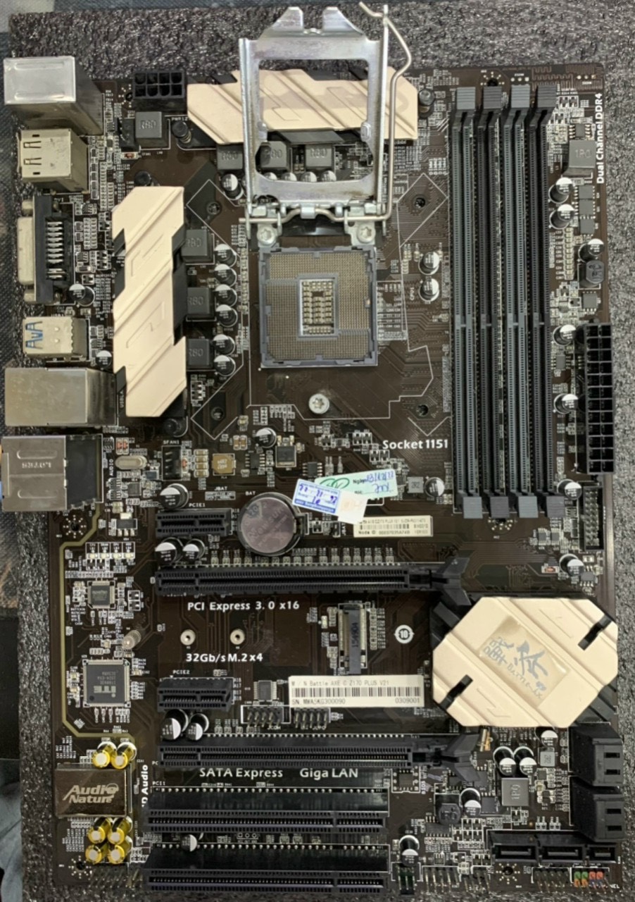 Main Z170 Colorful PLUS V21 4 khe ram chạy socket 1151v1 chạy Cpu đời 6,7