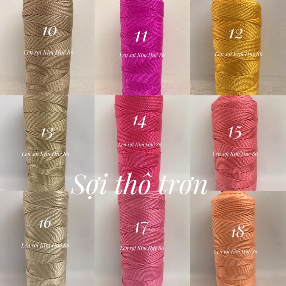 Sợi thô trơn