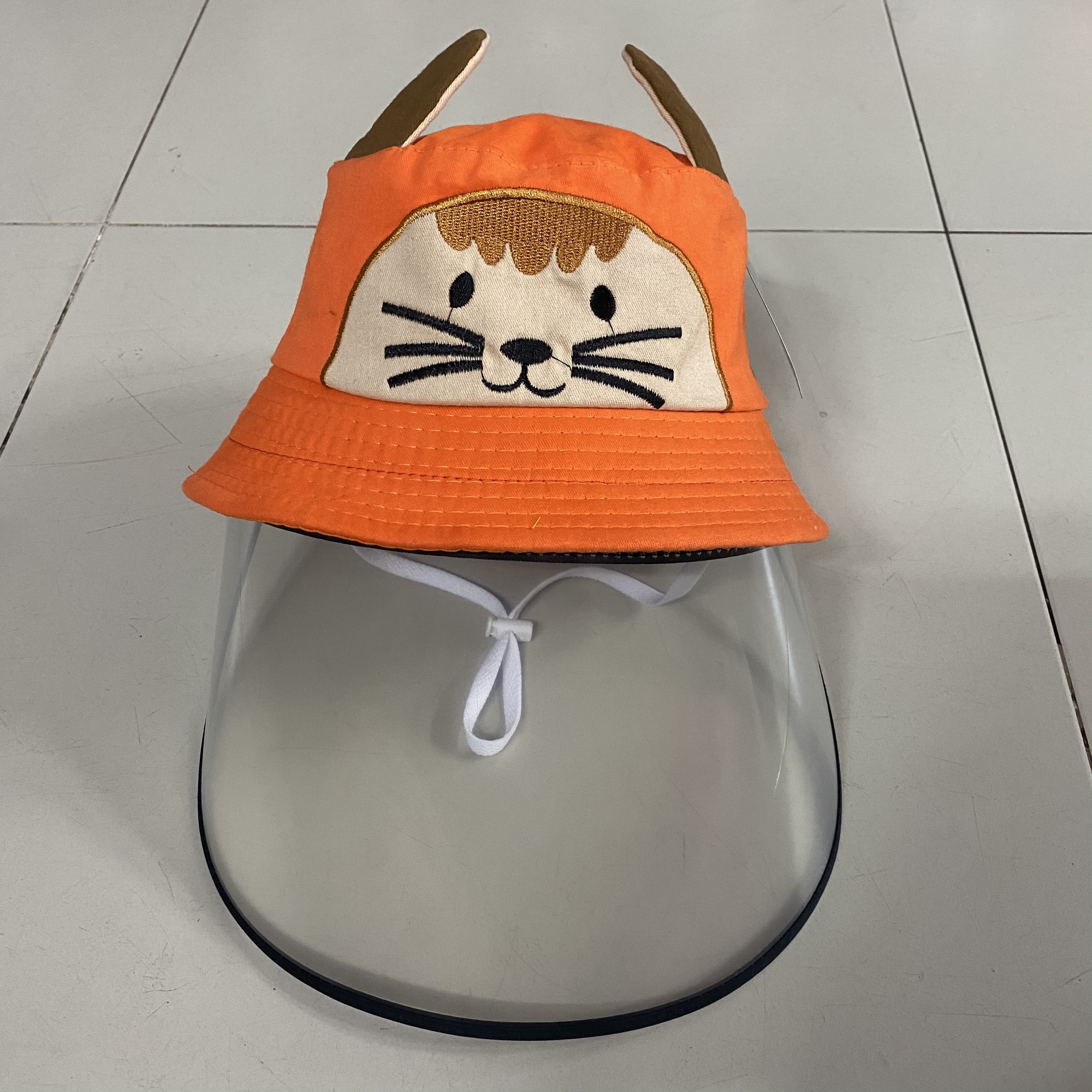 [ BÉ 2-7 TUỔI ] NÓN TAI BÈO THỎ RABIT CHỐNG DỊCH CHỐNG BỤI CHỐNG GIỌT BẮN KÈM KÍNH BẢO HỘ THÁO RỜI CHO BÉ GÁI BÉ TRAI