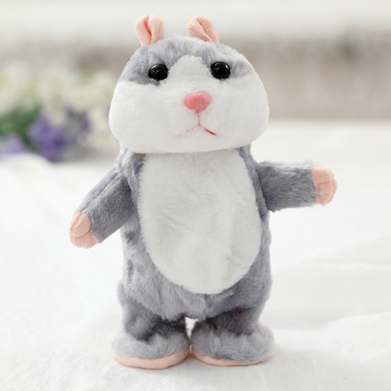 [HCM]Chuột Hamster đồ chơi biết nói biết đi [đồ chơi cho bé - no box]