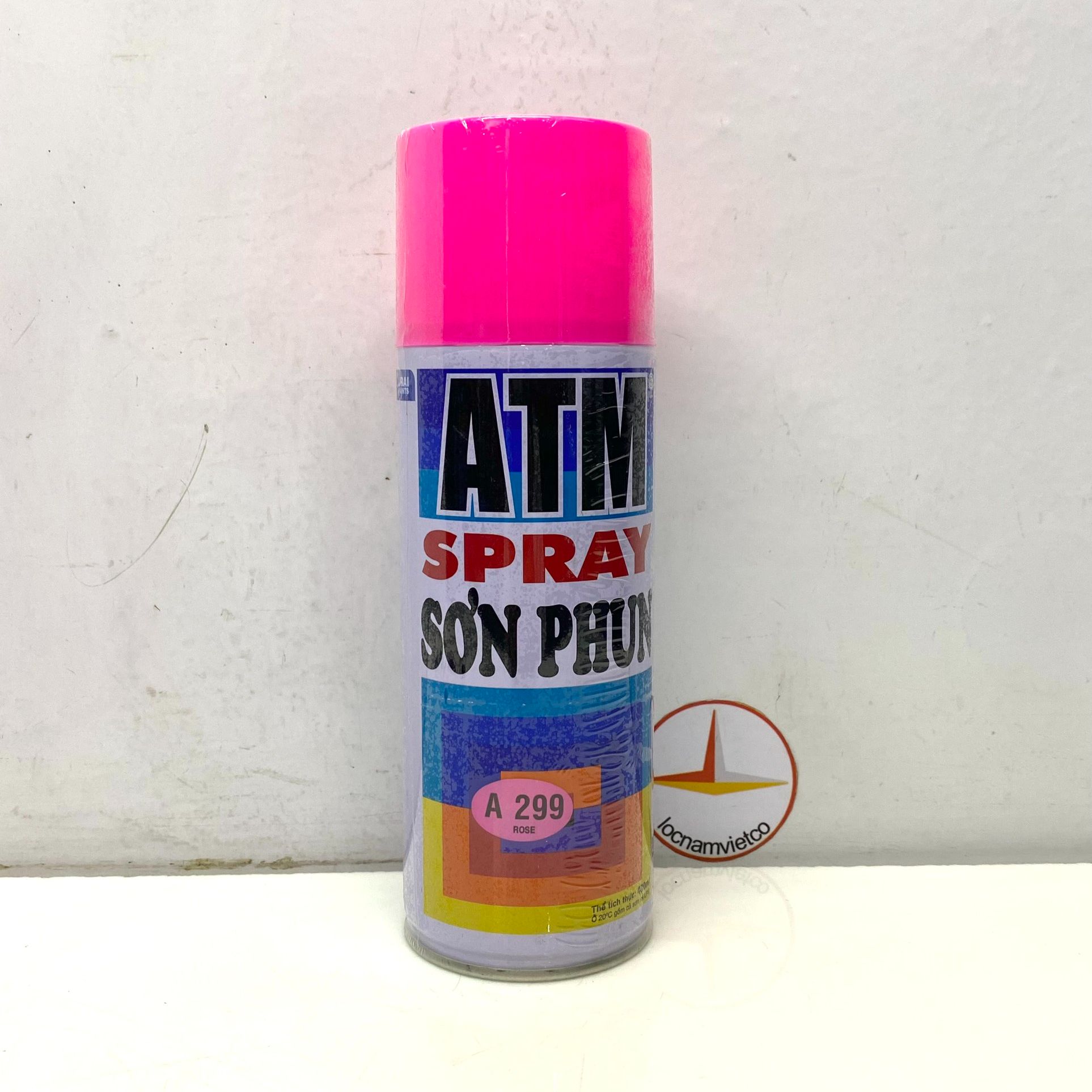 Sơn phun, sơn xịt màu hồng ATM A299