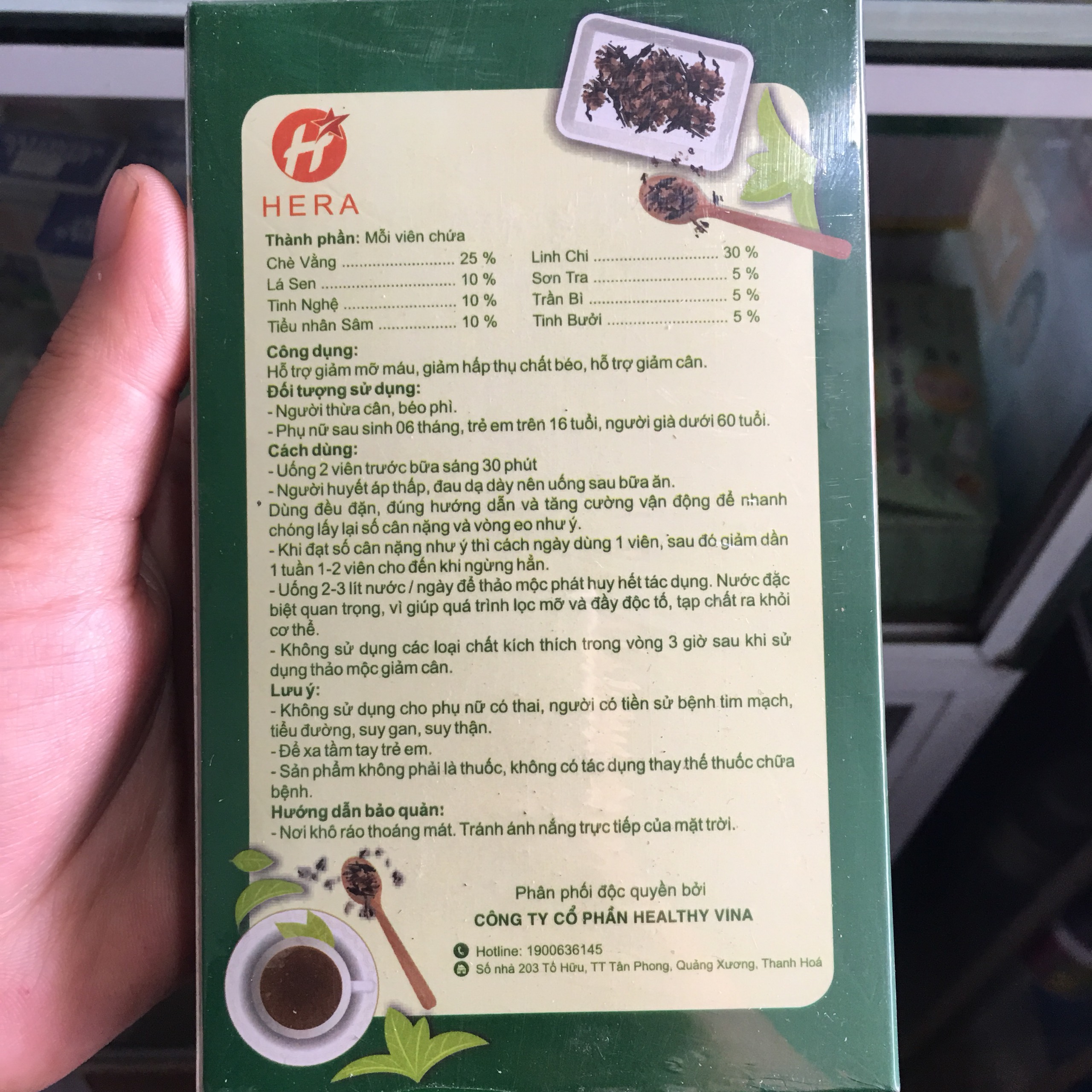 Giảm Cân Hera Plus- Giảm Cân Nhanh, An Toàn