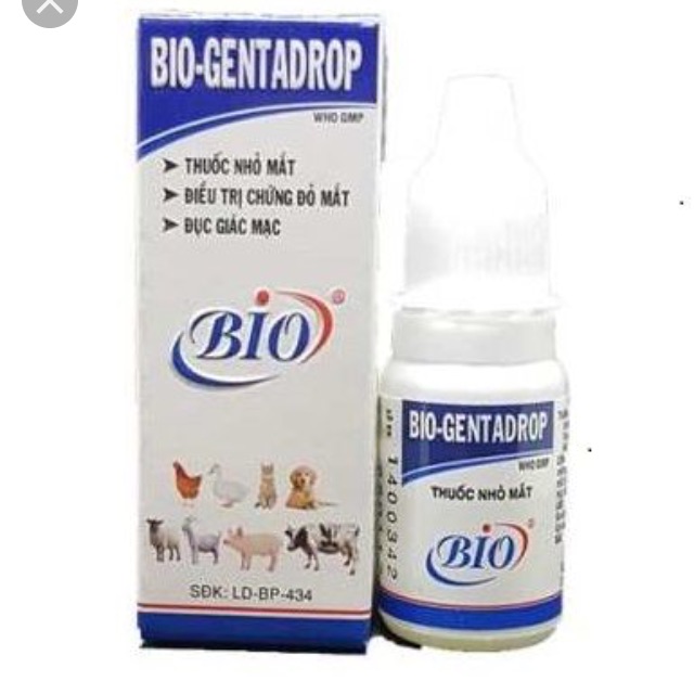 nhỏ mắt cho chó mèo Bio