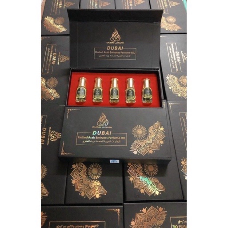 Set Tinh Dầu Nước Hoa Dubai Mini