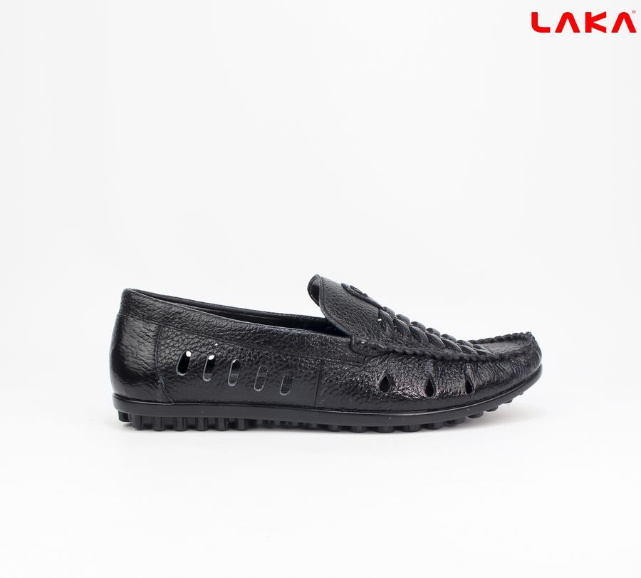 Giày lười nam da bò thật LAKA 110