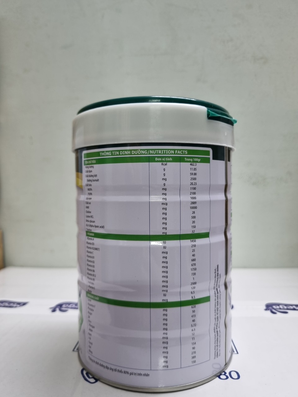Sữa non AlPHA HBM dành cho người tiểu đường  (900gr/hộp, HSD 2026)