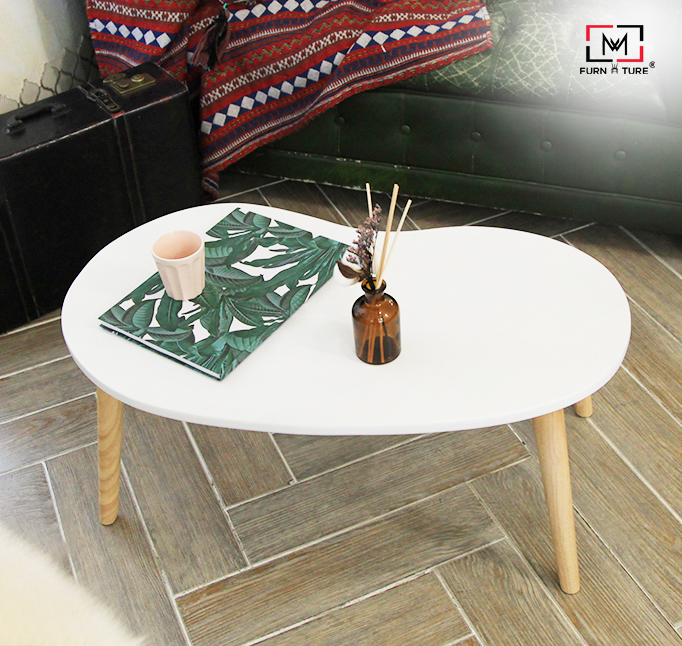 [HCM]BÀN TRÀ/ SOFA PHÒNG KHÁCH KIỂU HẠT ĐẬU CHÂN GẤP GỌN - D TABLE