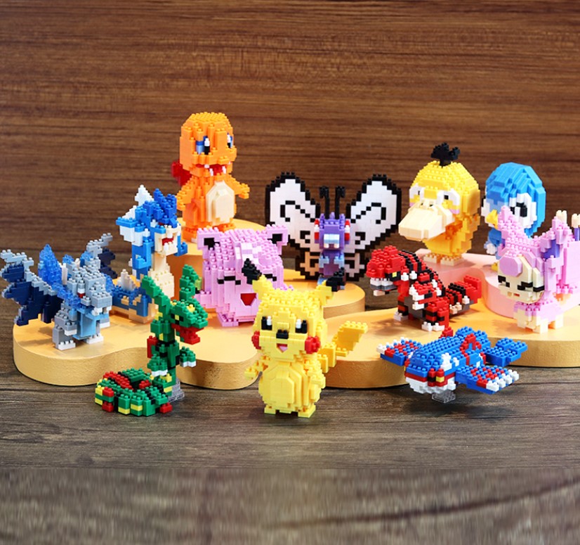 Mô hình lắp ghép Pokemon dạng Pokeball