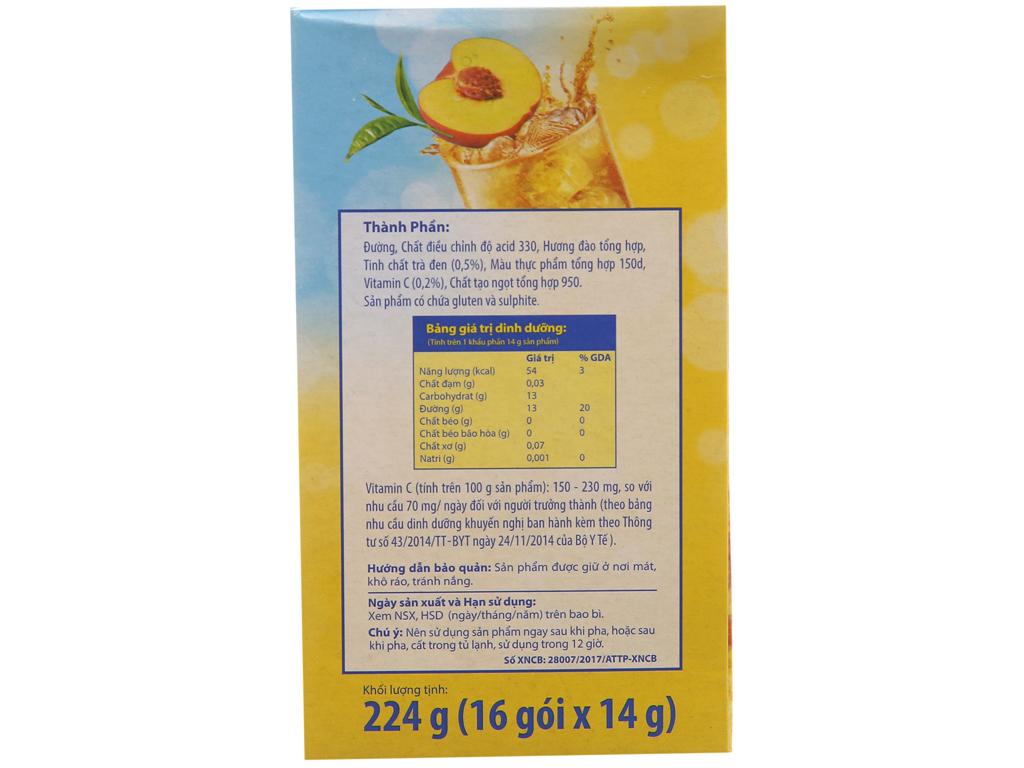 Trà Vị Đào Lipton 224g