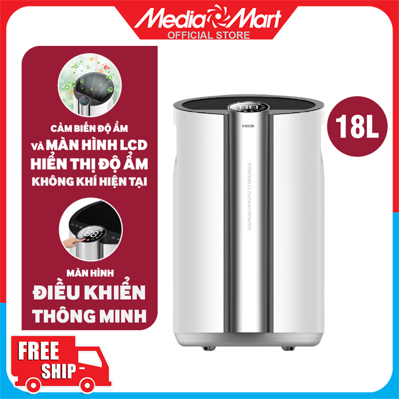 Máy hút ẩm điện tử 18 Lít  ROLER RD-1114