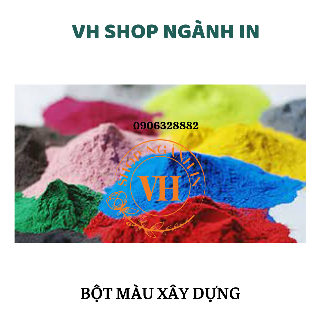 túi 100 gram Bột màu xây dựng