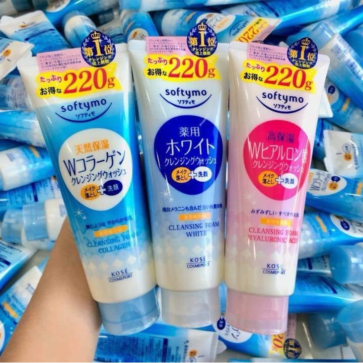 Sữa Rửa Mặt Kose Softymo Softimo Cleansing Nhật Bản 220 g