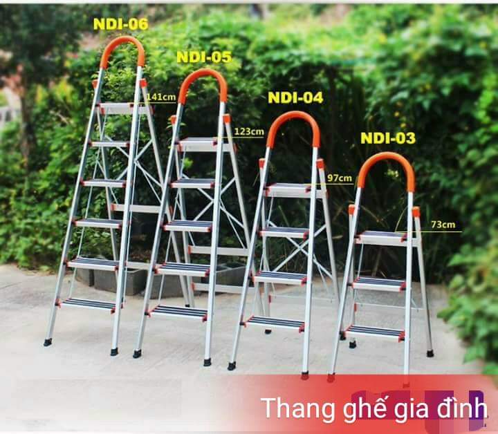 Thang ghế inox 3 bậc