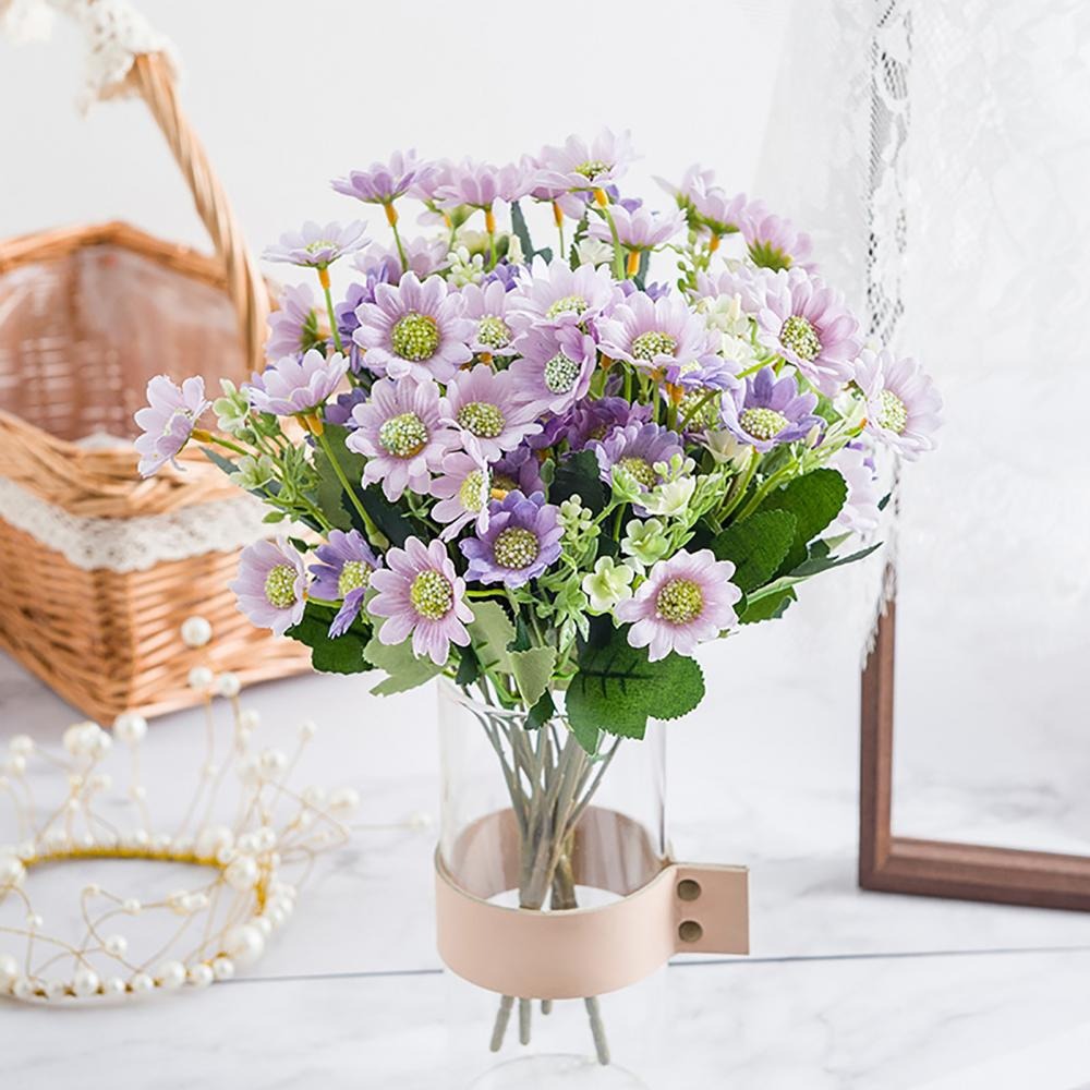 Cụm hoa nhí tím nhạt dài 25cm