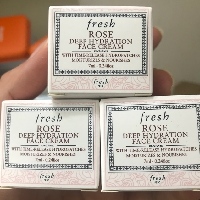 Kem Dưỡng FRESH Rose Deep Hydration Face Cream 7ml