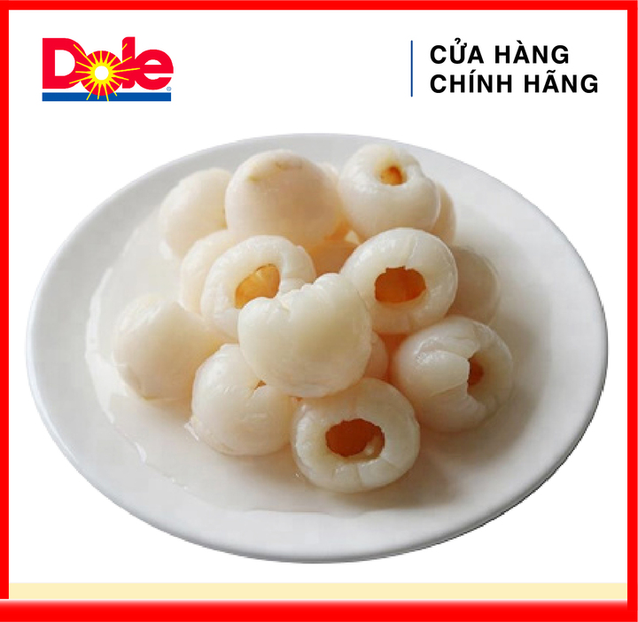 Vải Tươi Đóng Hộp Dole 565gr