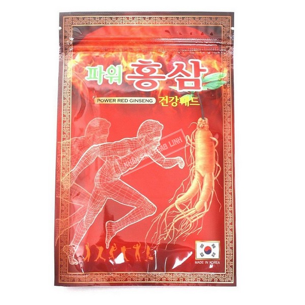 [HCM - Nhiều Mẫu] Cao Dán Hồng Sâm Hàn Quốc - túi 20 miếng