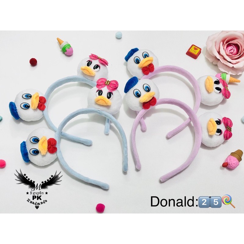 [HCM]Băng đô cài tóc vịt donald & daisy