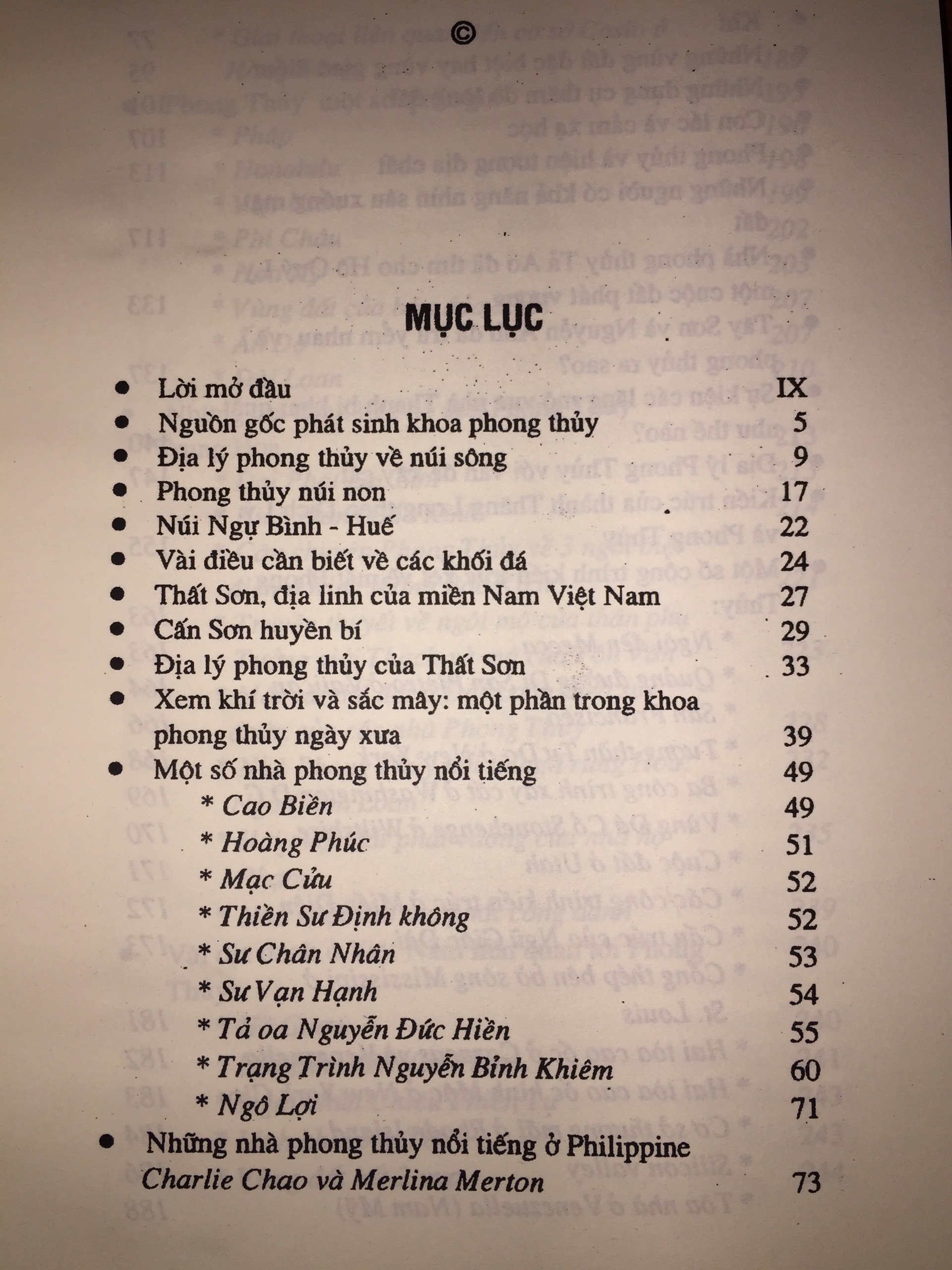 Sách Bí Ẩn Về Phong Thủy